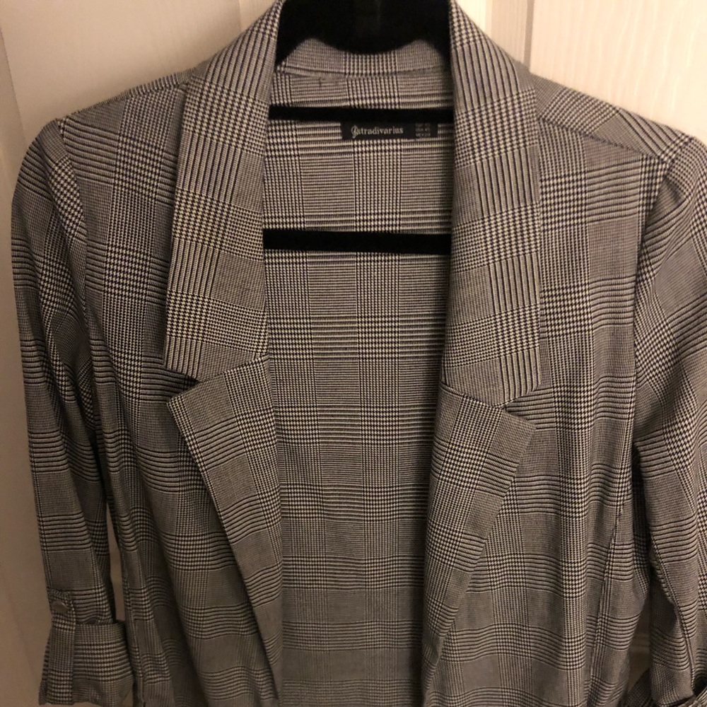 Plaid blazer